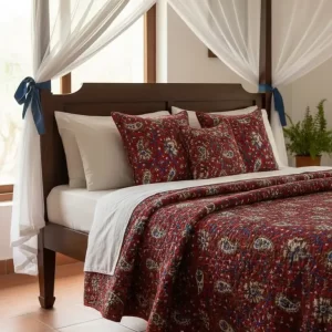 60*84 inch Traditional kantha