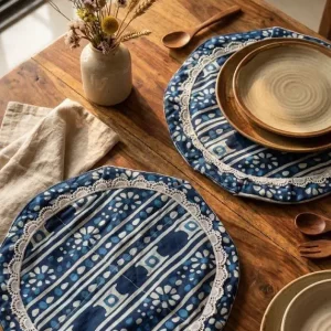Hand curated sangneri placemat Set of 2