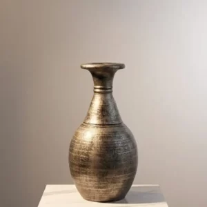 Terracotta antique finish vase