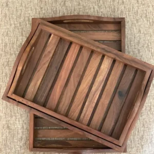 Slatted Wooden Nesting Trays