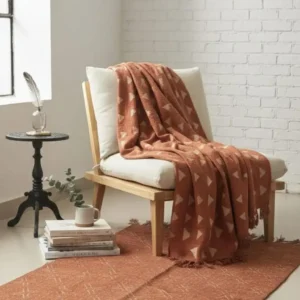Canyon Triangle Hand-Woven Throw 50*70 inch