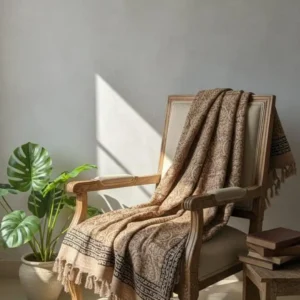 Amber Paisley Heritage Throw 50*70 inch