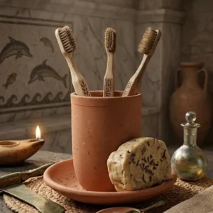 Ancient Earth Bamboo Toothbrush Set – Sustainable Luxury for Everyday Rituals